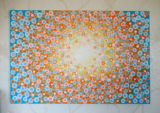 Warm Sunny Day by Natasha Tayles |   Closeup View of Artwork 
