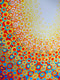Original art for sale at UGallery.com | Yellow, Orange and Blue by Natasha Tayles | $1,275 | acrylic painting | 40' h x 30' w | thumbnail 4