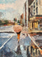 Original art for sale at UGallery.com | Brand New Day by Nava Lundy | $800 | acrylic painting | 18' h x 14' w | thumbnail 1