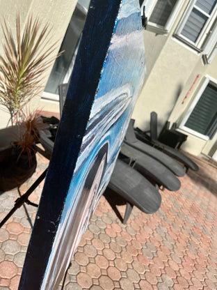 Original art for sale at UGallery.com | The Classic by Nava Lundy | $2,000 | acrylic painting | 24' h x 36' w | photo 2