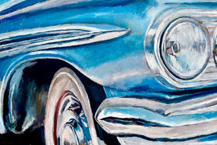 Original art for sale at UGallery.com | The Classic by Nava Lundy | $2,000 | acrylic painting | 24' h x 36' w | photo 1