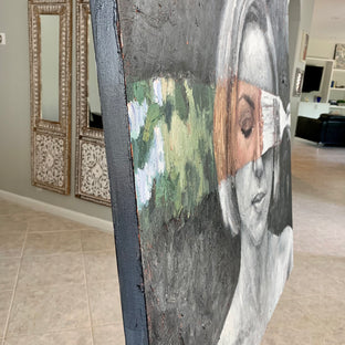 Color Me: A Self Portrait by Nava Lundy |  Side View of Artwork 