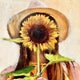 Original art for sale at UGallery.com | Find the Sunlight by Nava Lundy | $2,800 | acrylic painting | 36' h x 36' w | thumbnail 1