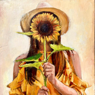 Find the Sunlight by Nava Lundy |  Side View of Artwork 