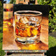 Original art for sale at UGallery.com | Glass Half Full by Nava Lundy | $1,650 | acrylic painting | 24' h x 24' w | thumbnail 3