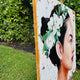 Original art for sale at UGallery.com | Here I Am by Nava Lundy | $5,000 | acrylic painting | 36' h x 36' w | thumbnail 2