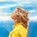 Original art for sale at UGallery.com | Just Breathe by Nava Lundy | $1,650 | acrylic painting | 24' h x 24' w | thumbnail 3