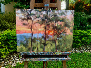 Mountain Meditation by Nava Lundy |  Context View of Artwork 
