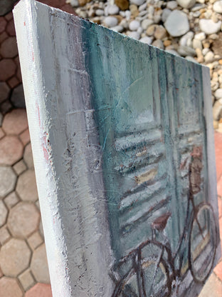 Original art for sale at UGallery.com | My Little Escape by Nava Lundy | $460 | acrylic painting | 12' h x 12' w | photo 2