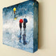 Original art for sale at UGallery.com | Serenade in Blue by Nava Lundy | $425 | acrylic painting | 10' h x 10' w | thumbnail 2