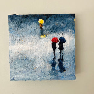 Serenade in Blue by Nava Lundy |  Context View of Artwork 