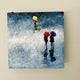 Original art for sale at UGallery.com | Serenade in Blue by Nava Lundy | $425 | acrylic painting | 10' h x 10' w | thumbnail 3