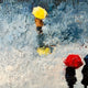 Original art for sale at UGallery.com | Serenade in Blue by Nava Lundy | $425 | acrylic painting | 10' h x 10' w | thumbnail 4