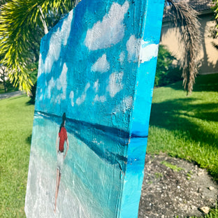 Original art for sale at UGallery.com | Surrender by Nava Lundy | $2,800 | acrylic painting | 36' h x 36' w | photo 2