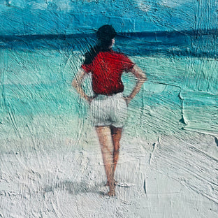 Original art for sale at UGallery.com | Surrender by Nava Lundy | $2,800 | acrylic painting | 36' h x 36' w | photo 4