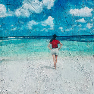 Original art for sale at UGallery.com | Surrender by Nava Lundy | $2,800 | acrylic painting | 36' h x 36' w | photo 1