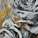 Original art for sale at UGallery.com | At Last by Nava Lundy | $2,000 | mixed media artwork | 24' h x 36' w | thumbnail 4