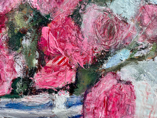 Original art for sale at UGallery.com | Because of You by Nava Lundy | $800 | mixed media artwork | 16' h x 20' w | photo 4