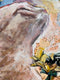 Original art for sale at UGallery.com | It Takes Courage by Nava Lundy | $700 | mixed media artwork | 24' h x 12' w | thumbnail 4