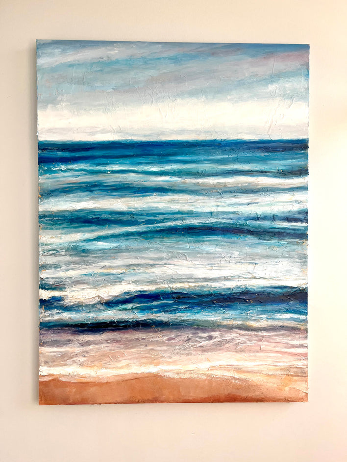 Where the Sea Meets the Sky by Nava Lundy |  Context View of Artwork 