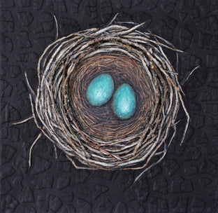 Nestmaking: Two Eggs by Jennifer Ross |  Artwork Main Image 