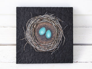 Nestmaking: Two Eggs by Jennifer Ross |  Context View of Artwork 