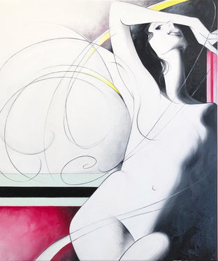 Original art for sale at UGallery.com | It Girl - Commission by Sumner Crenshaw | $700 | oil painting | 24' h x 20' w | photo 1