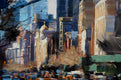 Original art for sale at UGallery.com | New York Crosswalk by Jonelle Summerfield | $750 | oil painting | 18' h x 12' w | thumbnail 3