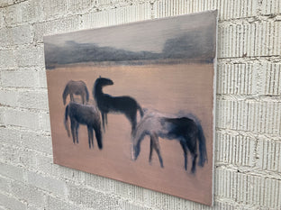Original art for sale at UGallery.com | 4 Horses by Nick Bontorno | $575 | acrylic painting | 16' h x 20' w | photo 2