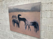 Original art for sale at UGallery.com | 4 Horses by Nick Bontorno | $575 | acrylic painting | 16' h x 20' w | thumbnail 2