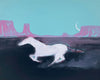 Original art for sale at UGallery.com | Moon Runner by Nick Bontorno | $775 | acrylic painting | 16' h x 20' w | thumbnail 1