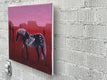 Original art for sale at UGallery.com | Painted Horse by Nick Bontorno | $575 | acrylic painting | 16' h x 20' w | thumbnail 2