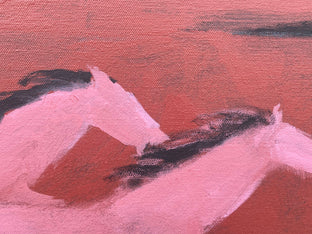 Original art for sale at UGallery.com | Pink Runners by Nick Bontorno | $575 | acrylic painting | 16' h x 20' w | photo 4