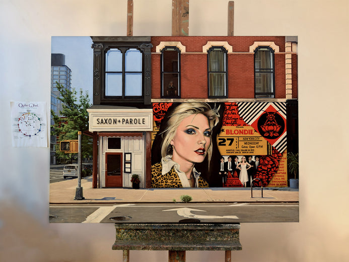 Blondie on Bleecker by Nick Savides |  Side View of Artwork 