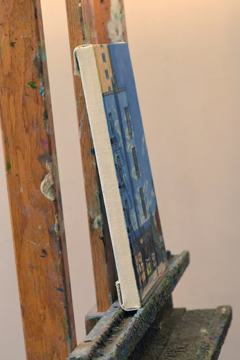 Clouds on East 9th by Nick Savides |  Side View of Artwork 