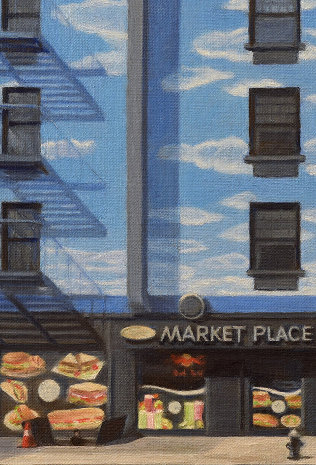 Clouds on East 9th by Nick Savides |  Closeup View of Artwork 