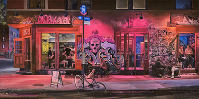 East Village Nocturne by Nick Savides | Artwork Main Image