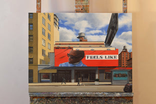 Original art for sale at UGallery.com | Feels Like by Nick Savides | $2,600 | oil painting | 18' h x 24' w | photo 3