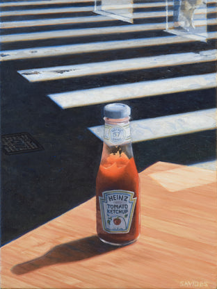 Original art for sale at UGallery.com | Heinz 57 by Nick Savides | $875 | oil painting | 12' h x 9' w | photo 1