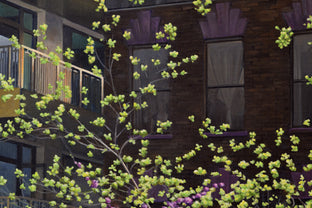 High Line Ð Emerging Spring by Nick Savides |   Closeup View of Artwork 