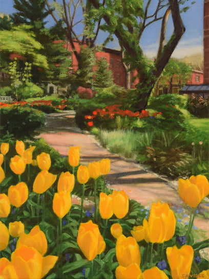 Jefferson Market Garden in Spring by Nick Savides | Artwork Main Image