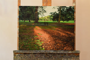 Original art for sale at UGallery.com | Light Through the Trees Ð Prospect Park by Nick Savides | $2,100 | oil painting | 16' h x 20' w | photo 3