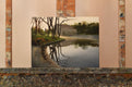 Original art for sale at UGallery.com | Morning Reflections by Nick Savides | $875 | oil painting | 9' h x 12' w | thumbnail 3
