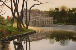 Original art for sale at UGallery.com | Morning Reflections by Nick Savides | $875 | oil painting | 9' h x 12' w | photo 4