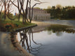 Original art for sale at UGallery.com | Morning Reflections by Nick Savides | $875 | oil painting | 9' h x 12' w | thumbnail 1