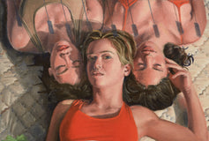 Original art for sale at UGallery.com | NoHo Crossroads by Nick Savides | $3,700 | oil painting | 24' h x 36' w | thumbnail 4