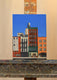 Original art for sale at UGallery.com | On the Bowery by Nick Savides | $875 | oil painting | 12' h x 9' w | thumbnail 3