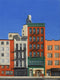 Original art for sale at UGallery.com | On the Bowery by Nick Savides | $875 | oil painting | 12' h x 9' w | thumbnail 1