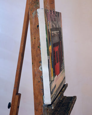 Red on Broome by Nick Savides |  Side View of Artwork 