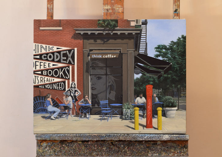 Think Coffee by Nick Savides |  Context View of Artwork 